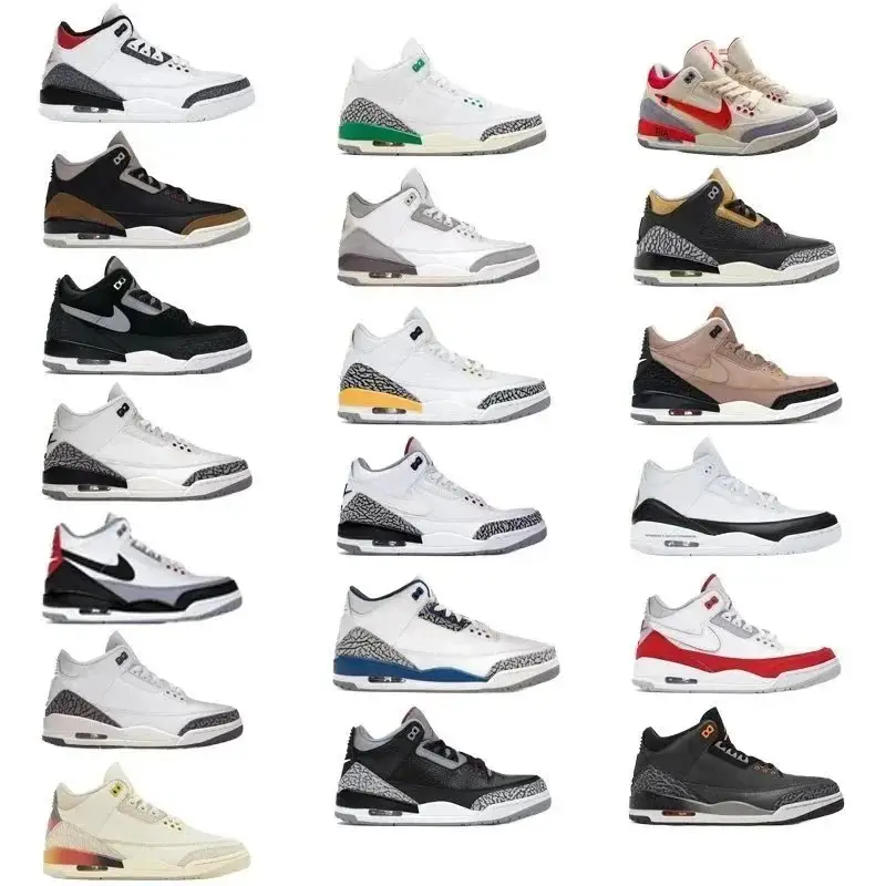 Nike Air Jordan 3 Sneakers(19 style)