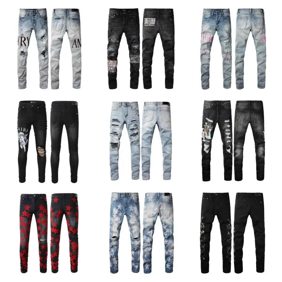Amiri Jeans [Multiple Styles Including Distressed